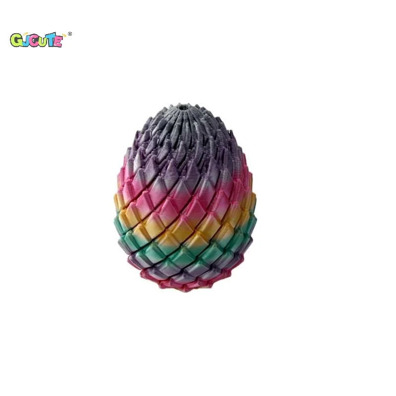 Twisty Fidget Egg 3D Printed Toys Sensory Desk Toys Stress Relief Easter Basket Stuffers Small Gifts
