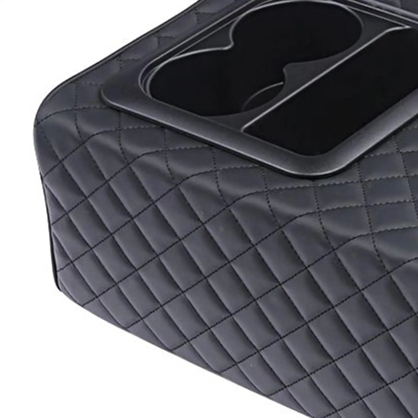 

Backseat Arm Rest Box Automotive Arm Rest Booster Pad 2 Row Backseat Center Console For SUV Truck Sedan Vehicle