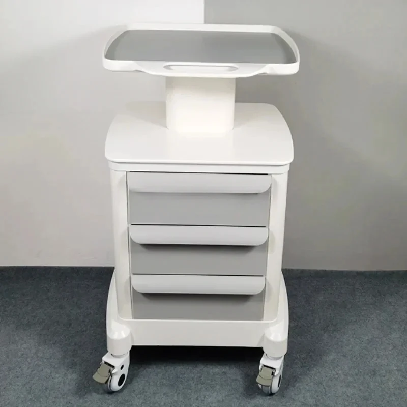 

Mobile Storage Cart Dental Clinic Beauty Instrument Tool Trolley Bracket Dental Scanner Cart Storage Auxiliary Cart with Wheels