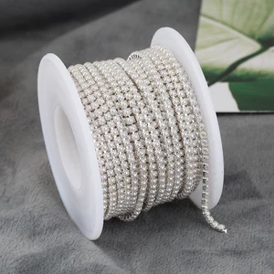 Goldener Perle Strasskettenbecher, dichtes Glas, Bauchmuskeln, Kleidung, Kleidung, 2 mm, 3 mm, 10 Richter 10 Hauptverkäufe Baby Thermalband Baby - №6