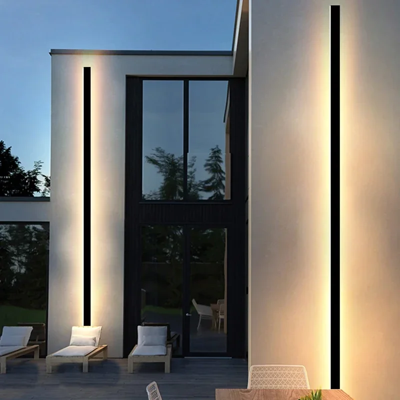 

LED Outdoor Wall Light Modern Waterproof IP65 Villa Porch Garden Patio Exterio Wall Lamp Rainproof In Front Of Garage Door Lamp