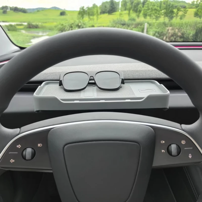For Tesla Model 3/Y/YL Center Control Dashboard ETC Tray Bracket Tissue Storage Box Automobiles Accessories Car Interior Storage