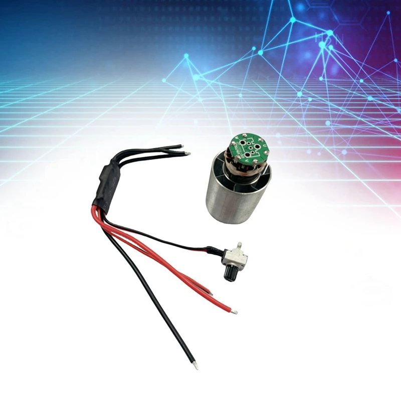 130000 RPM Brushless Motor With ESC Turbo Jet Fan Split Motor For Brushless Blower Violent Fan Motor Kit