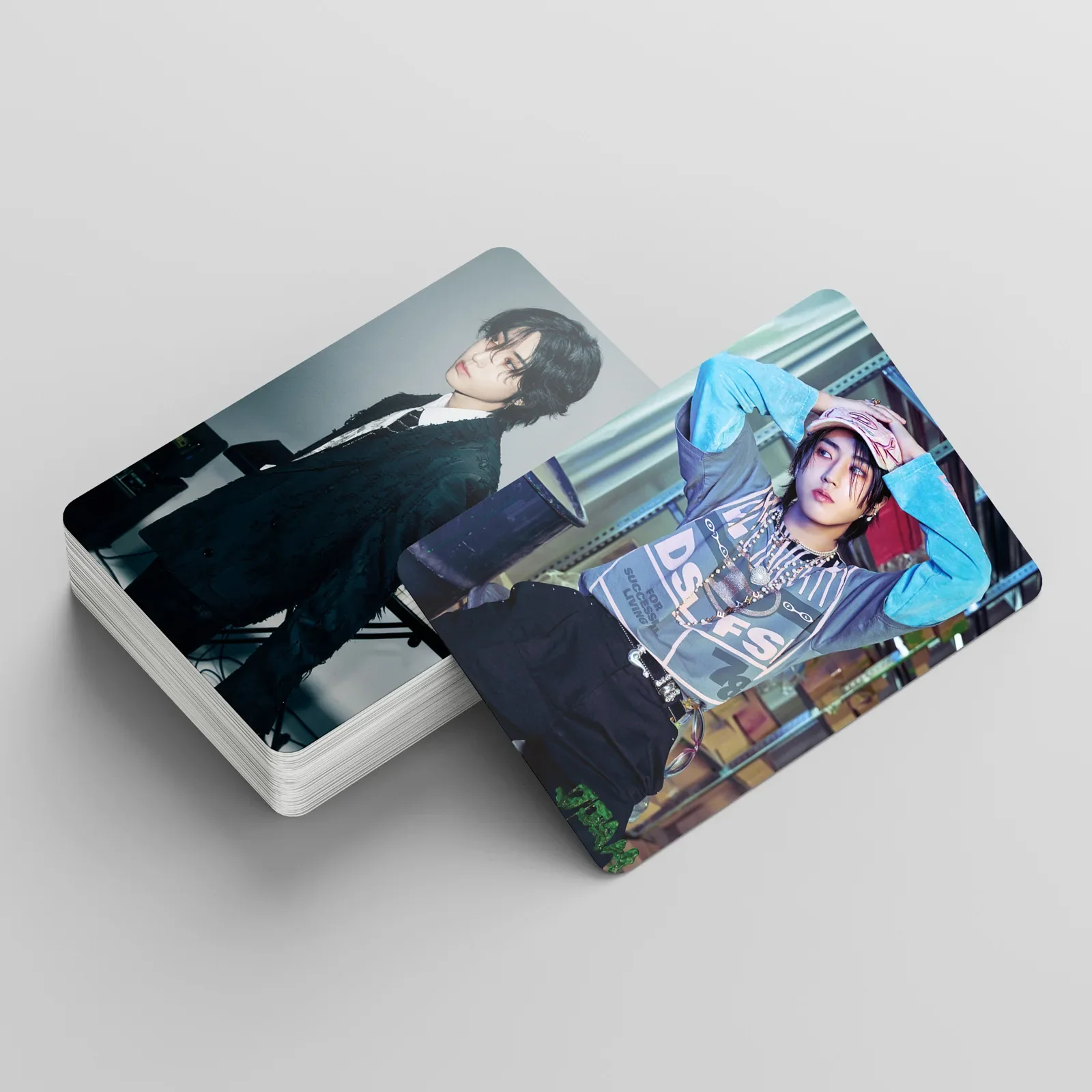 Kpop 55 unids/set nuevo Ablum ATE Lomo tarjeta Han foto impresa fotos sesión fotográfica para colección de Fans postales regalos