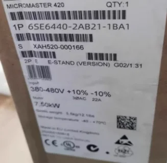 

6SE6440-2AB21-1BA1
