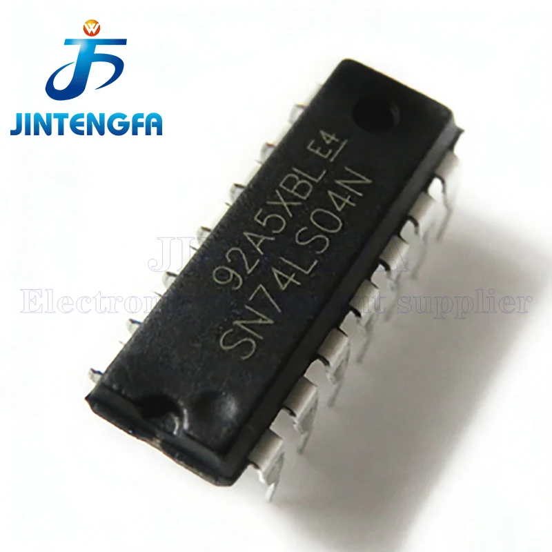 10PCS HD74LS04P DIP14 SN74LS04N 74LS04 DIP-14 In Stock