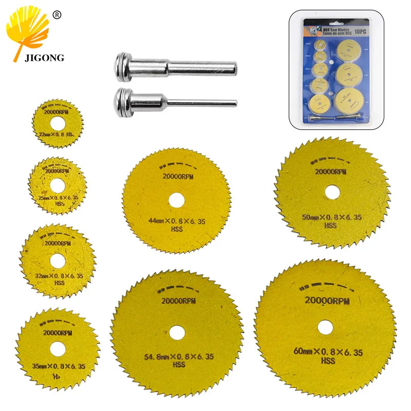Electric grinding machine cutting blade, multi-specification high-speed steel saw blade, circular saw blade wood plastic cutting