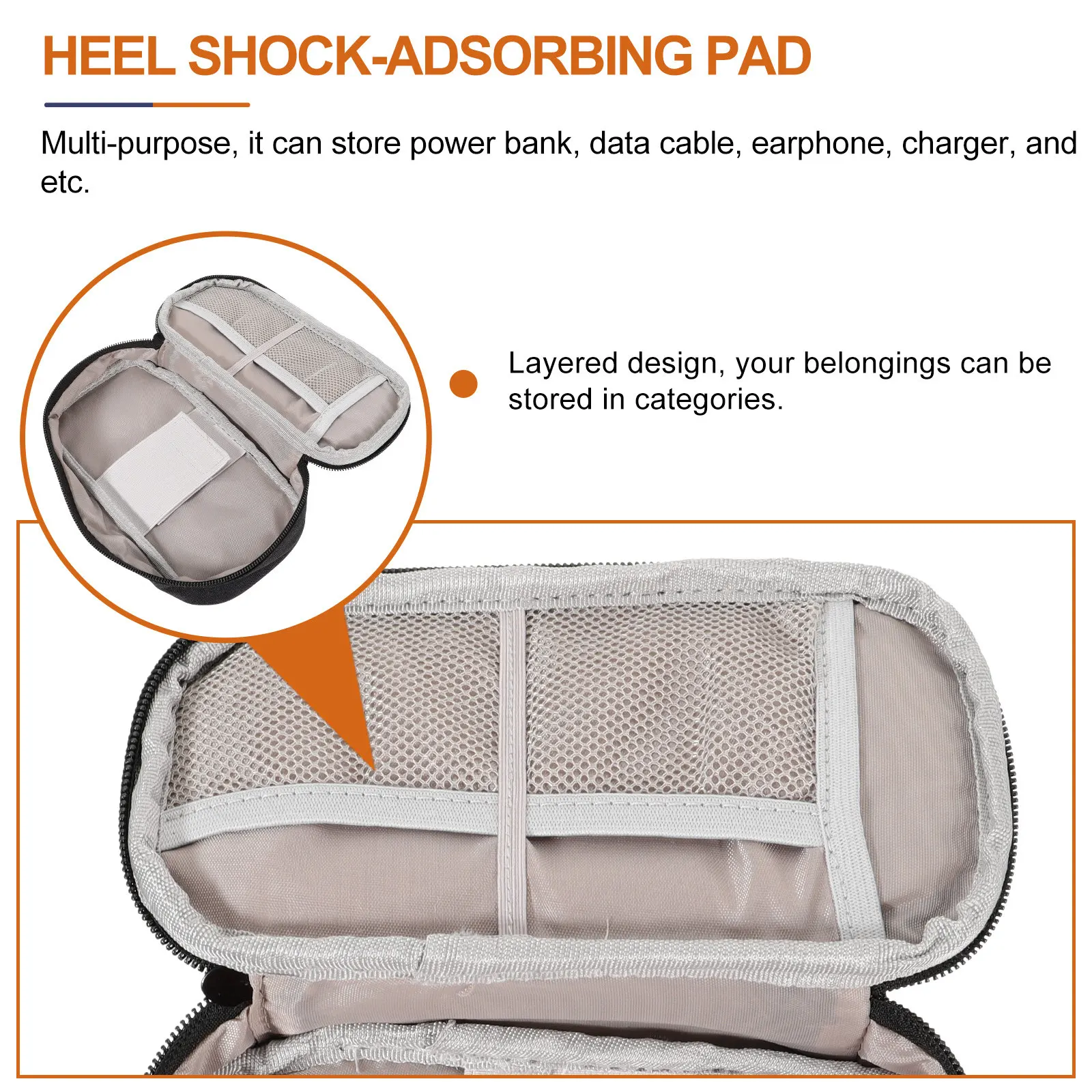 Estojo de proteção para power  - Travel Cable Organizer avaliação e preço