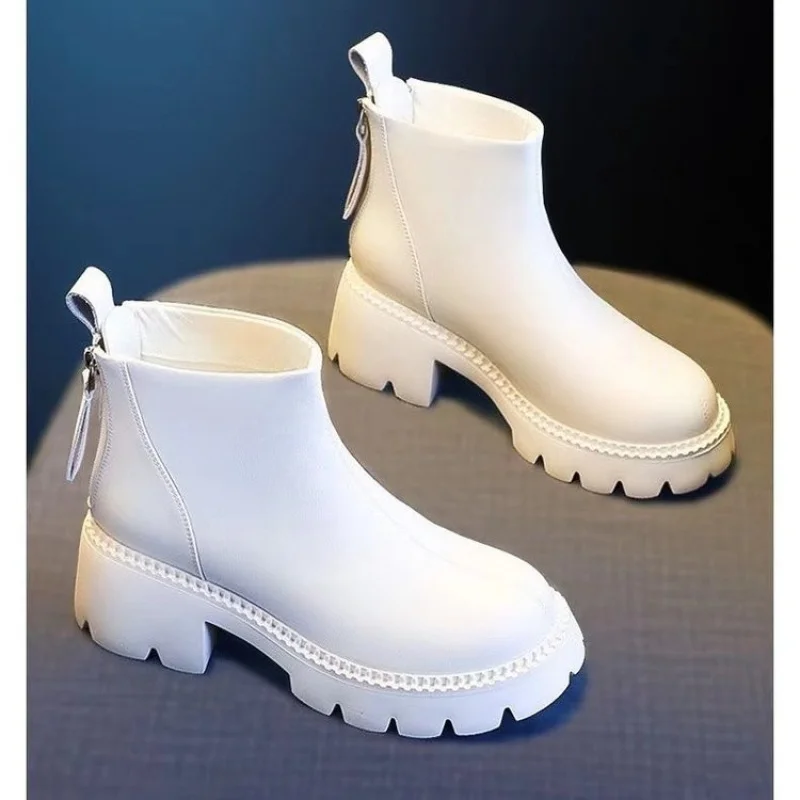 

2025 New Winter Women Snow Boots Waterproof Plush Fur Lined Warm Ankle Boots Outdoor Thick Sole Fashion Short Boots