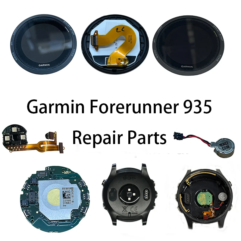 Garmin Forerunner 935 Smartwatch Repair Screen Housing Board Parts