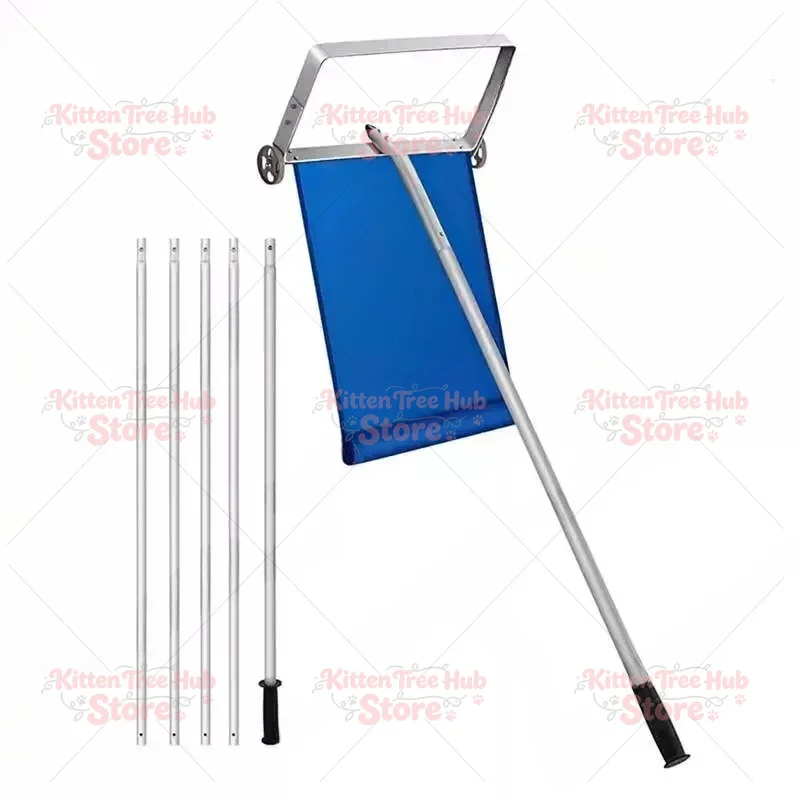Aluminum Roof Shovel Snow Scraper Rake Aluminum Shovel Roof Snow Shovel Artifact Portable Snow Removal Tool