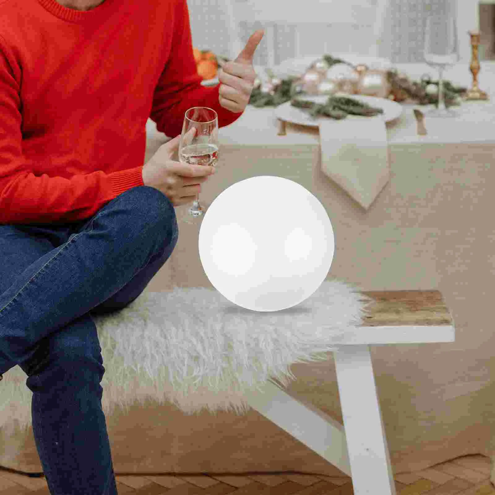 20 سنتيمتر كرات عيد الميلاد الكبيرة شجرة زينة أجراس Craft بها بنفسك كرات رغوة الحرفية للحرف اليدوية زخرفة الأطفال تزيين طفل صغير