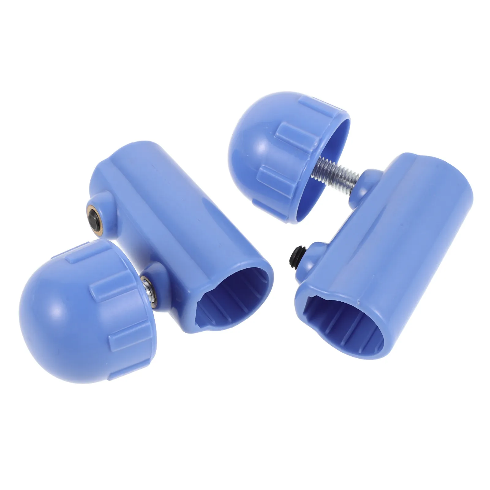 2 Pcs Infusion Stand Connector Hospital Infusion Rack Connector Drip Pole Adapter Replacement Joint Infusion Stand Coupling Part