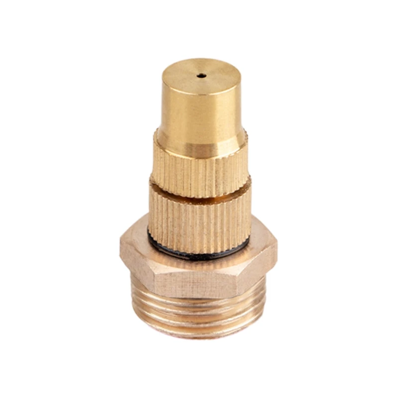 Dust Control Mist Nozzle High Pressure Brass Misting Nozzle Fogging Spray for He