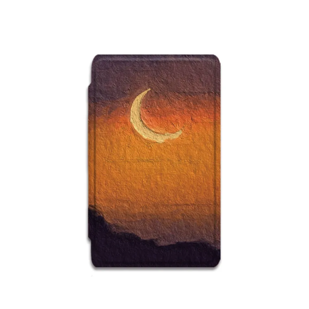 Oil Painting Style Magnetic Case Aesthetic Shockproof Protective Cover Anti-fall Anti Scratch Folio Shell for XTEINK X4/X3