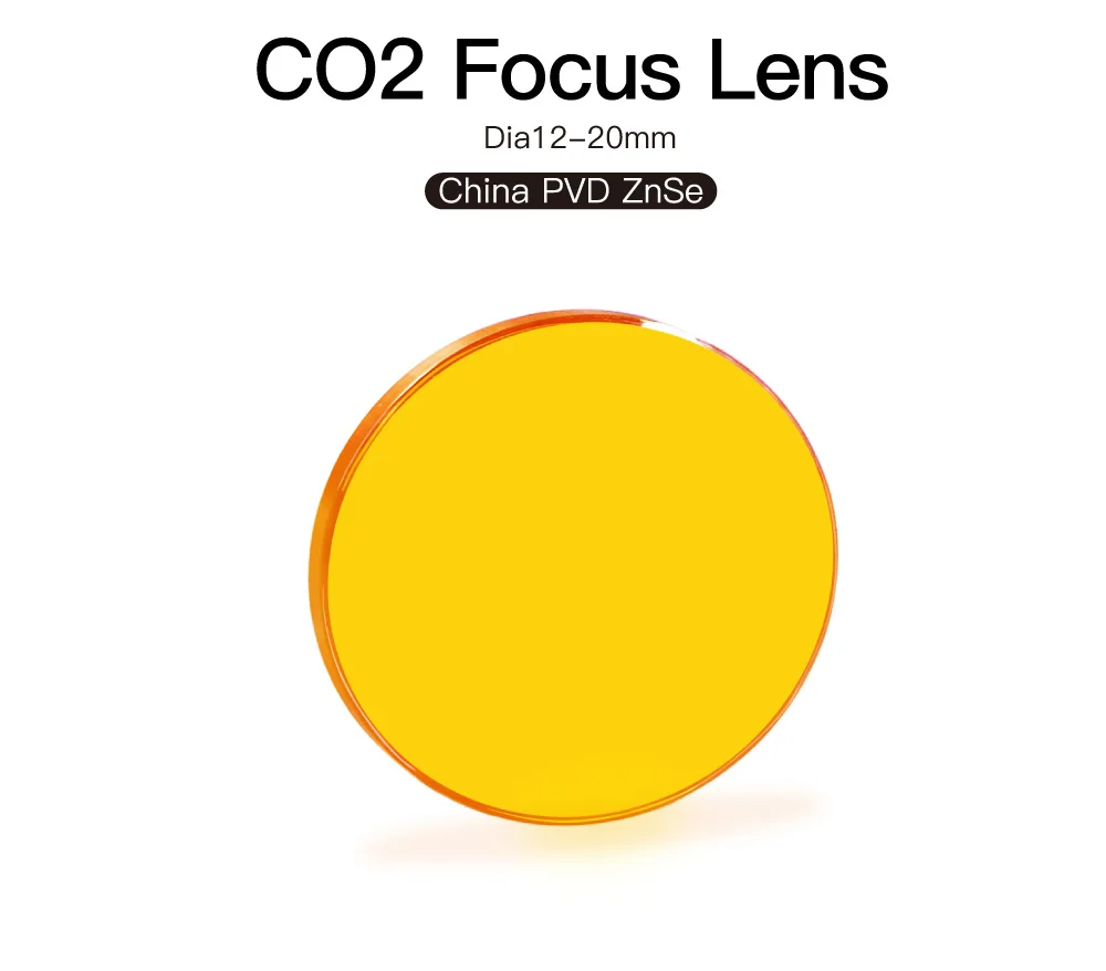 Fonland ZnSe Fokuslinse PVD Laserlinse Durchmesser 18/19,05/20 FL38,1/50,8/63,5/76,2/101,6/127 mm für CO2-Lasergravur-Schneidemaschine – Detail 4