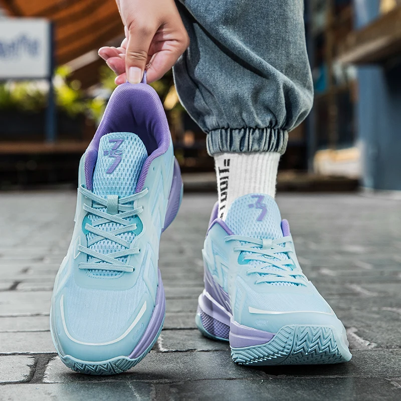 2026 Basketball Shoes Low Top Men's Wear-resistant New Youth Professional Guard Actual Combat Shock Absorption Sports Shoes