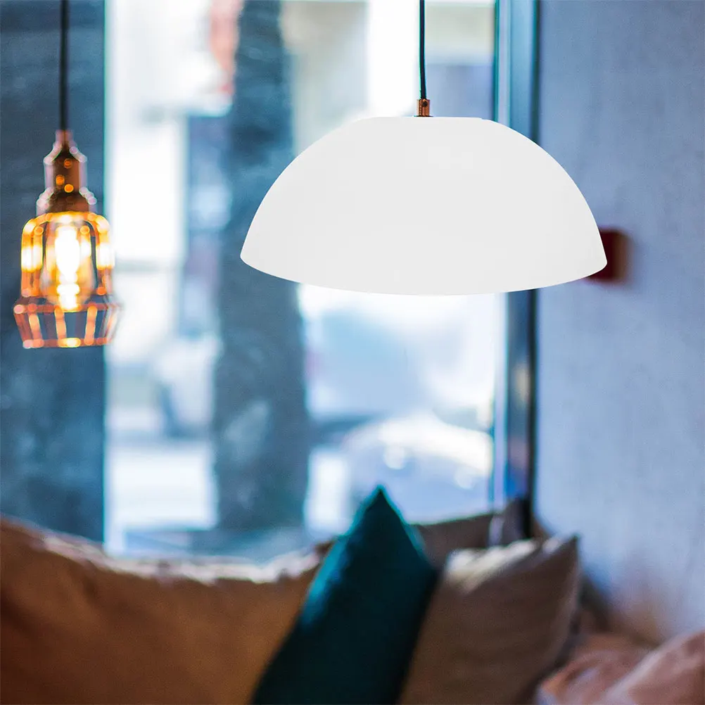 

4pcs Plastic Lamp Shade Light Cover Easy Install Soft Light Diffusion Low Maintenance Home Hotel Replacement Simple