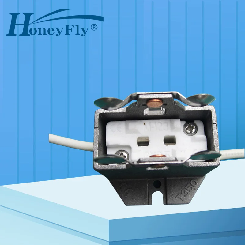 

HoneyFly GX9.5 Lamp Socket Ceramic Die-casting Aluminum Holder Connector Bulb Base Adapter Lighting Accessories