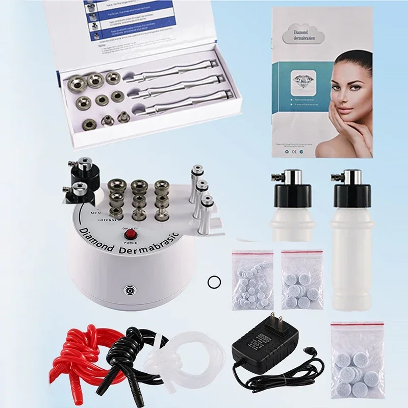 Professional Diamond Microdermabrasion Machine For Facial Peeling Skin Care Blackhead Removel Water Spray Exfoliation Machine