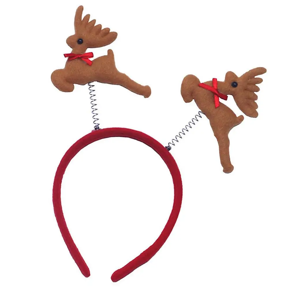 

12Pcs Christmas Headbands Hairband Funny Costume Accessories Christmas Party Photo Booth Props Holiday Supplies