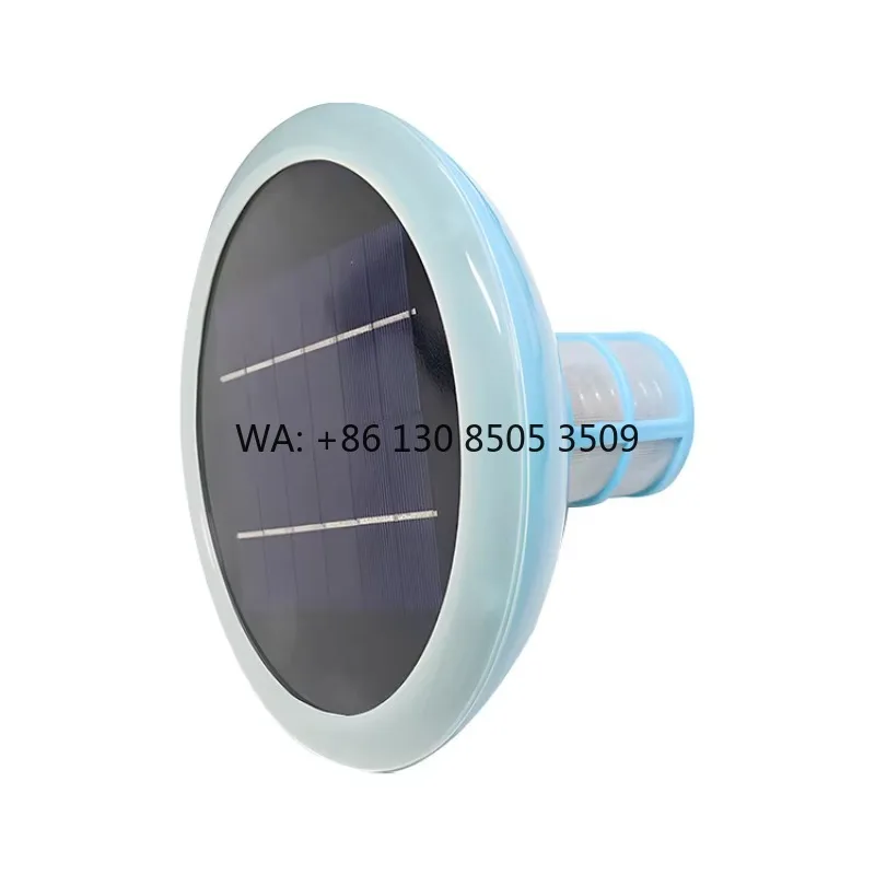 Factory Wholesale Eco-friendly Mini Night Luminous  Solar Panel Swimming Pool Copper Ionizer for 45000 gal Pool