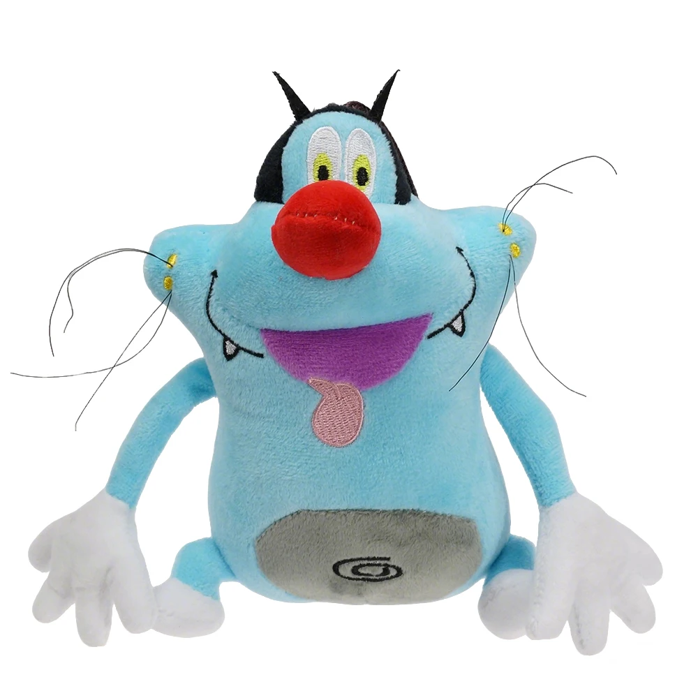 

Новые плюшевые мягкие игрушки для хобби, коллекционные игрушки для детей, мягкие около 13 см, милый подарок для мальчиков и девочек, Огги и лес, кафеды