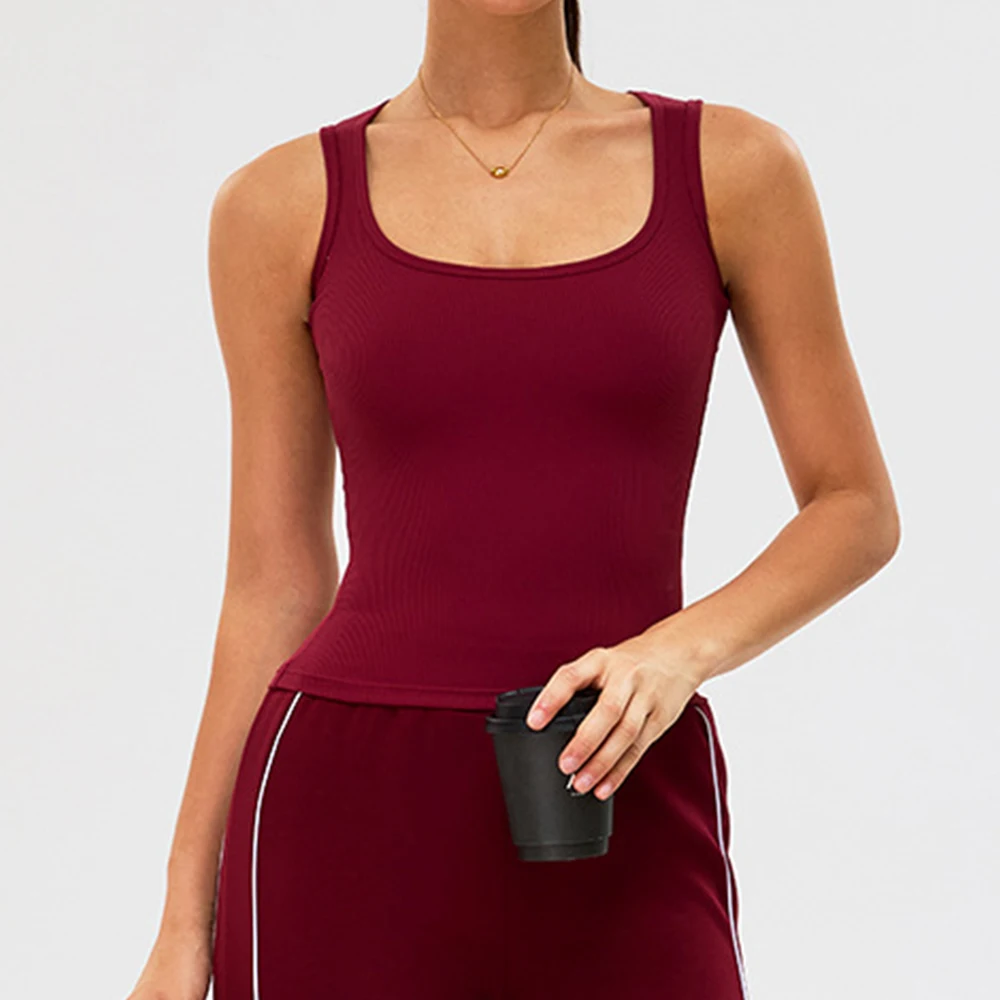 Ribbed Yoga Bra Wom…