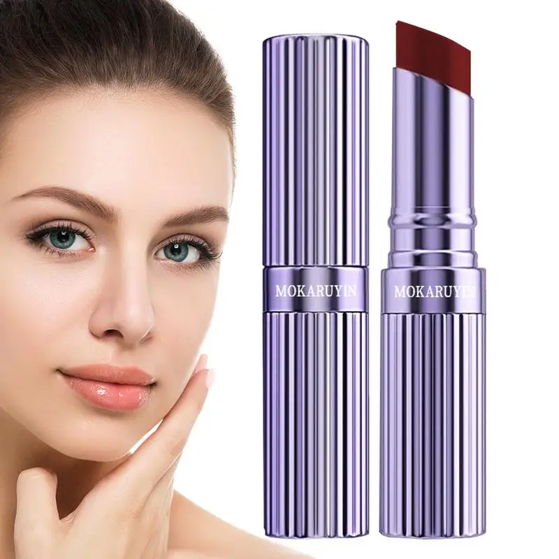 Moisturizer Color Changing Lip Balm Hydrating Natural Smooth Lip Plumping Lipstick Makeup Accessories For Most Lip Types