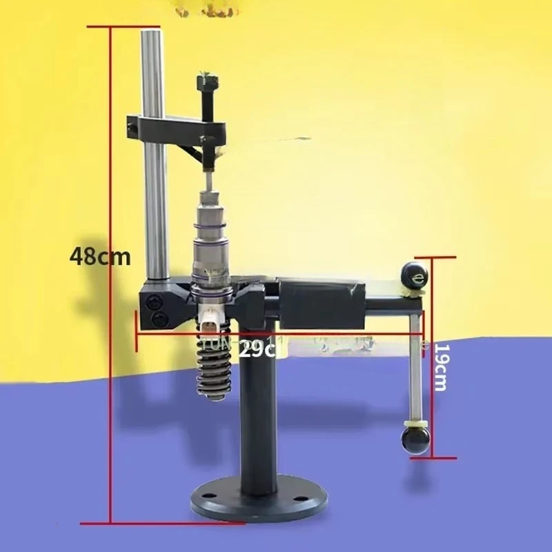 Fuel Injector Service Vertical Clamping Tool Nozzle Disassembly Jig For Oil Pump Calibration And Fixation
