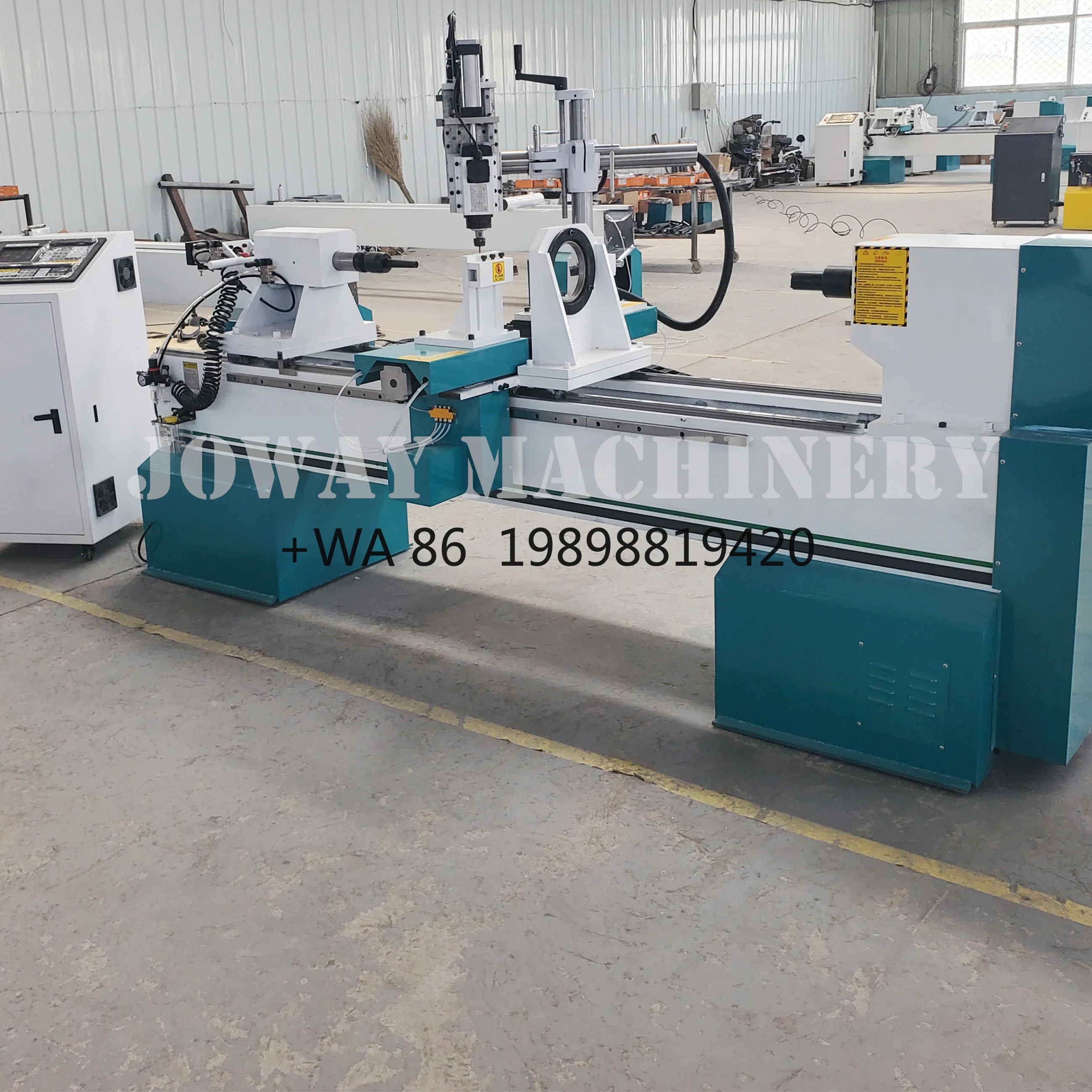 Carving Machine for Furniture Wood Cnc Lathe with Milling Wood