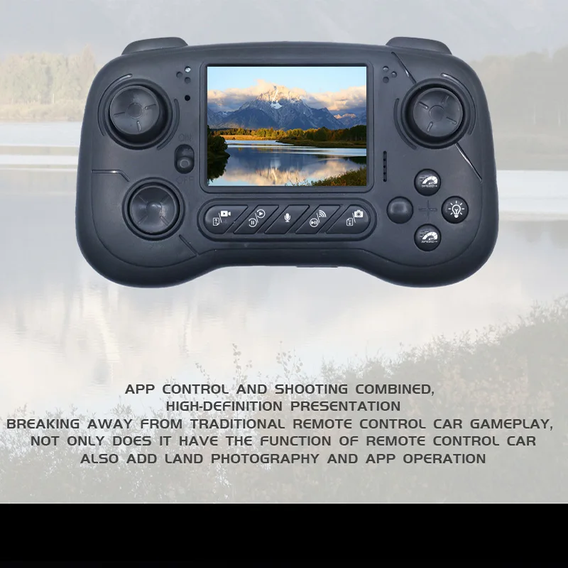 Rc Car with Camera Lcd Remote Fpv Real Time Transmission High Speed 2.4g Remote Control Car Voice Chat RC Ground Vehicles Toys view 5
