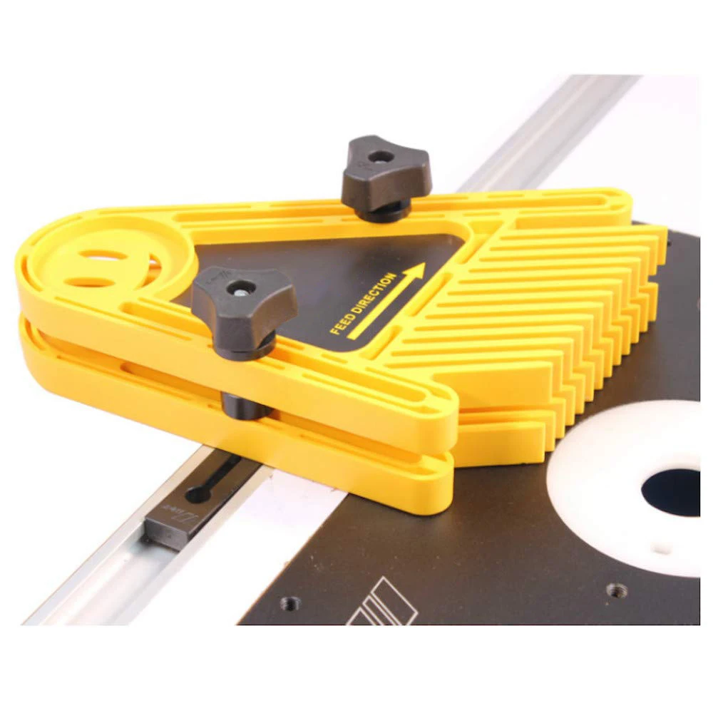 Double Featherboard Set for Table Saw Router Table Band Saw, Adjustable T Slot Feather Board Woodworking Safety Tool - view 3