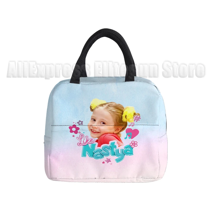 Nasya-fiambrera con aislamiento térmico para niños, bolso de mano portátil, enfriador, paquete de hielo, comida, Picnic