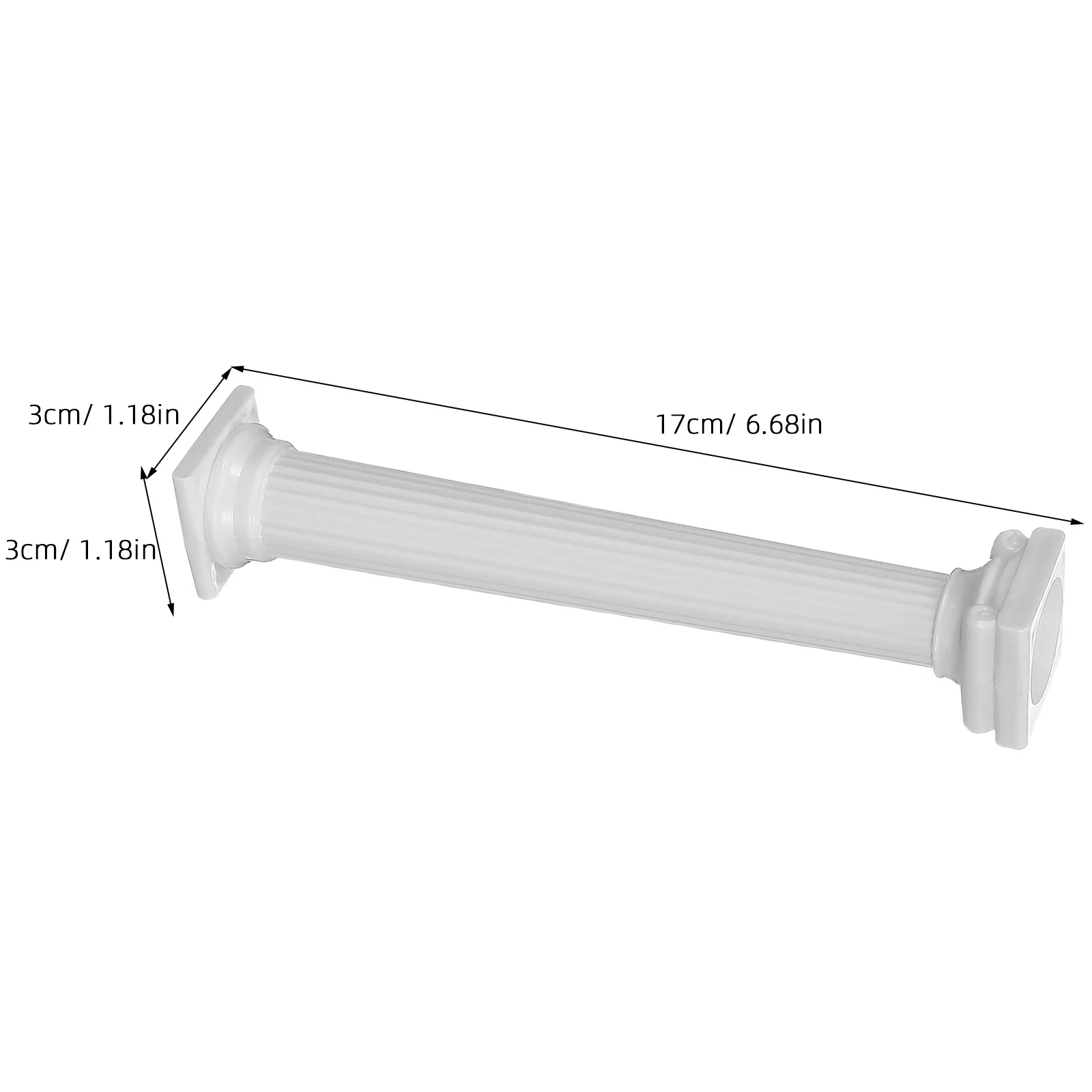 8 قطعة قضبان دعم الكعكة للكعك المتدرج العمود الروماني كعكة تقف أصحاب مستقرة لحدث الزفاف عيد ميلاد الزفاف المركزية