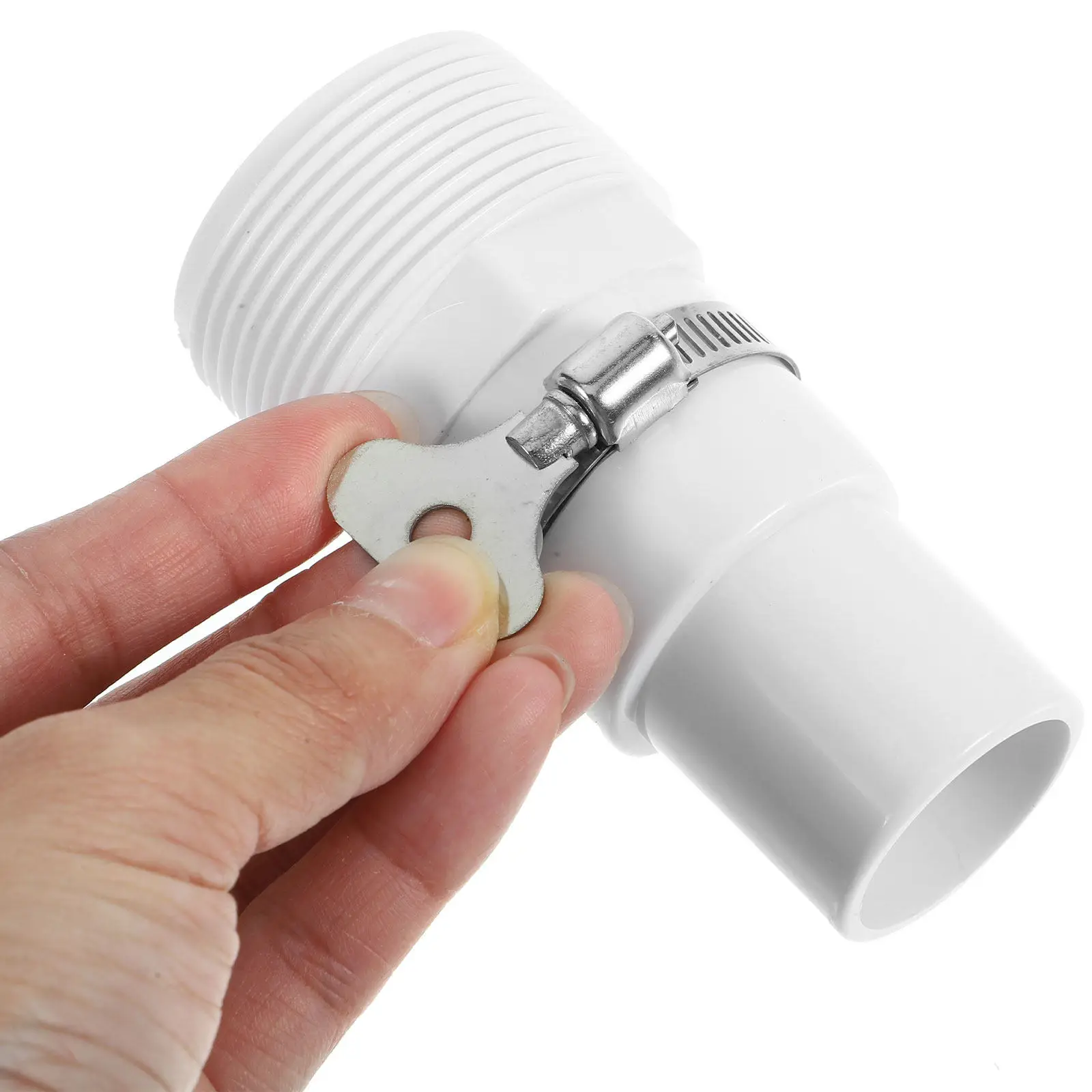 

1 комплект адаптеров для насоса для бассейна, надежная запасная часть, высокая прочность, отличная совместимость, простая установка, для наземных бассейнов