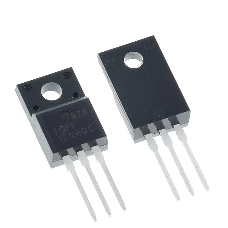 10PCS FQPF4N60C FQPF 5N60 6N60 7N65 8N60 10N60 12N60 15N60 18N60 20N60C FQPF20N60C 600V TO220F N-channel MOSFET Transistors