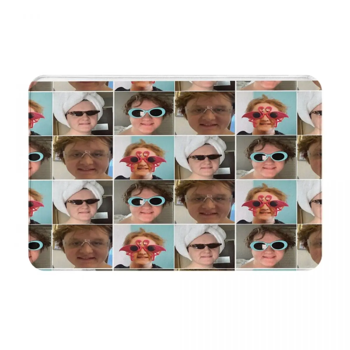 

Lewis Capaldi Collage Carpets Floor Mats Non-Slip Mat Entrance Doormat Bath Rug Carpet Door Mat