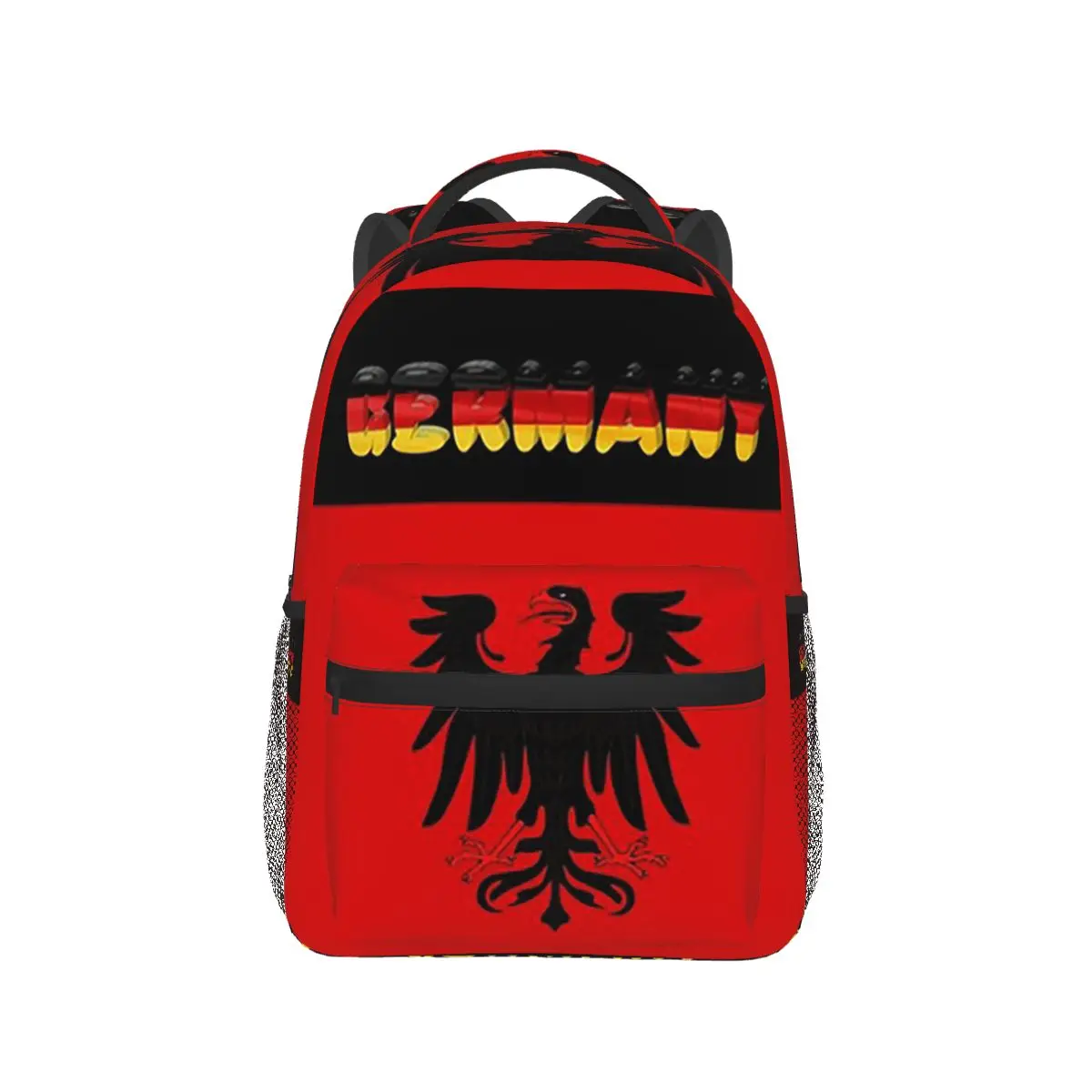 

German Reich Germany Flag Backpack Hot Sale Daypack Large Capacity Children BookBag School Bag Shoulder Bags for Men Women