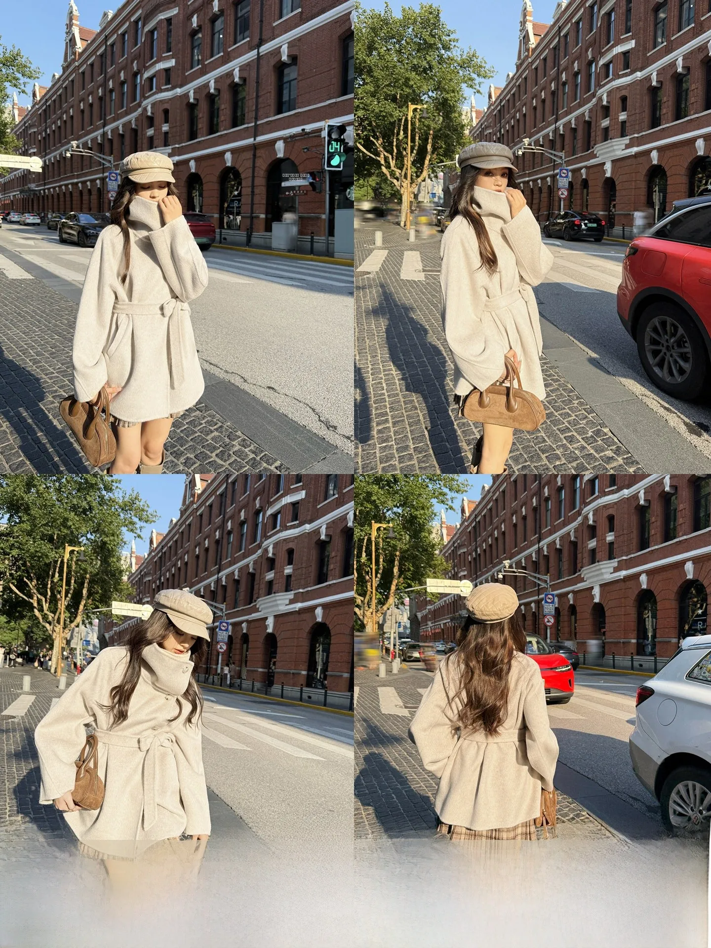 

Корейское шерстяное пальто женское двубортное с воротником-стойкой, приталенное, осенне-зимняя верхняя одежда, бренд Yanna, длинный рукав