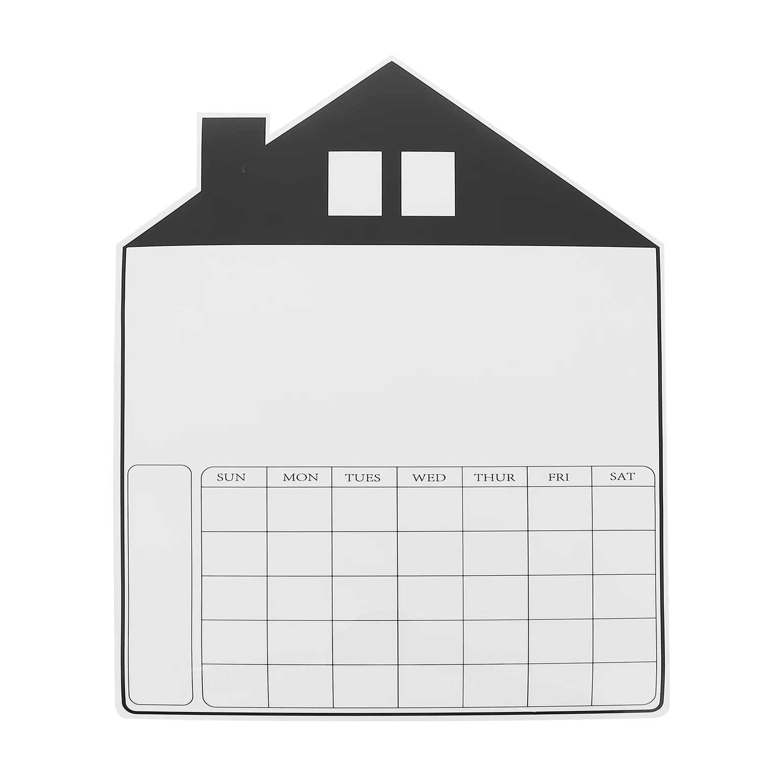 

Magnetic Calendar White Erasable Fridge Schedule Planner Week Month Planning Board Refrigerator Message Board Printing
