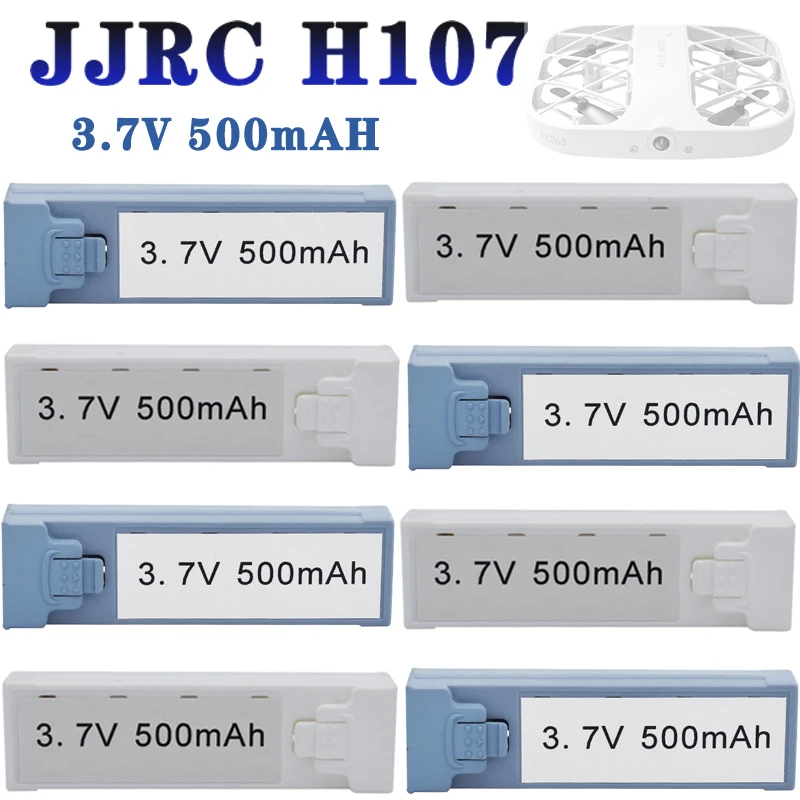 3.7V 500mAh For JJRC H107 Battery Original Accessories RC Drone battery spare parts Mini Drone Quadcopter Battery Part Accessory