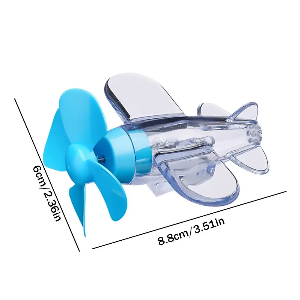 Luci colorate a LED elettriche per moto, aeroplano girevole, decorazione per aeroplano ad energia al vento, per auto, moto, biciclette, decorazioni per biciclette
