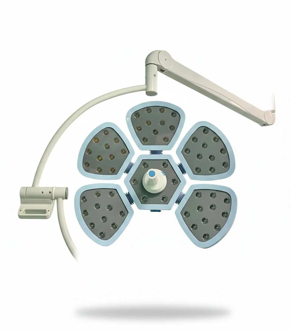 

LED Surgical Lamp, 160-280mm Shadowless Operating Light, Anti-Microbial Handle, Medical Exam Lamp for Operating Room