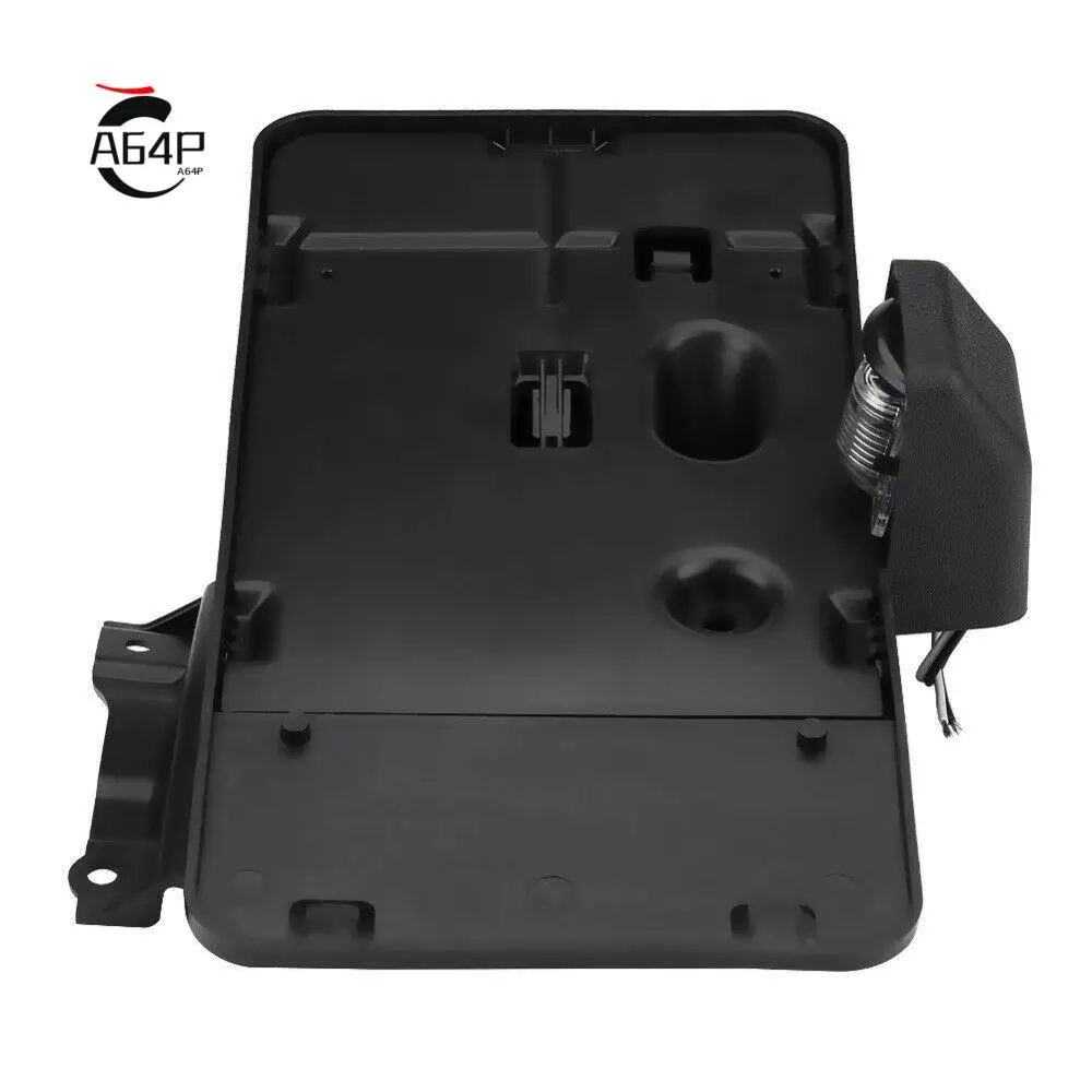 

A64P-Car Rear License Plate Mounting Holder Bracket &Light For Jeep Wrangler JK 2006-2017 68064720AA