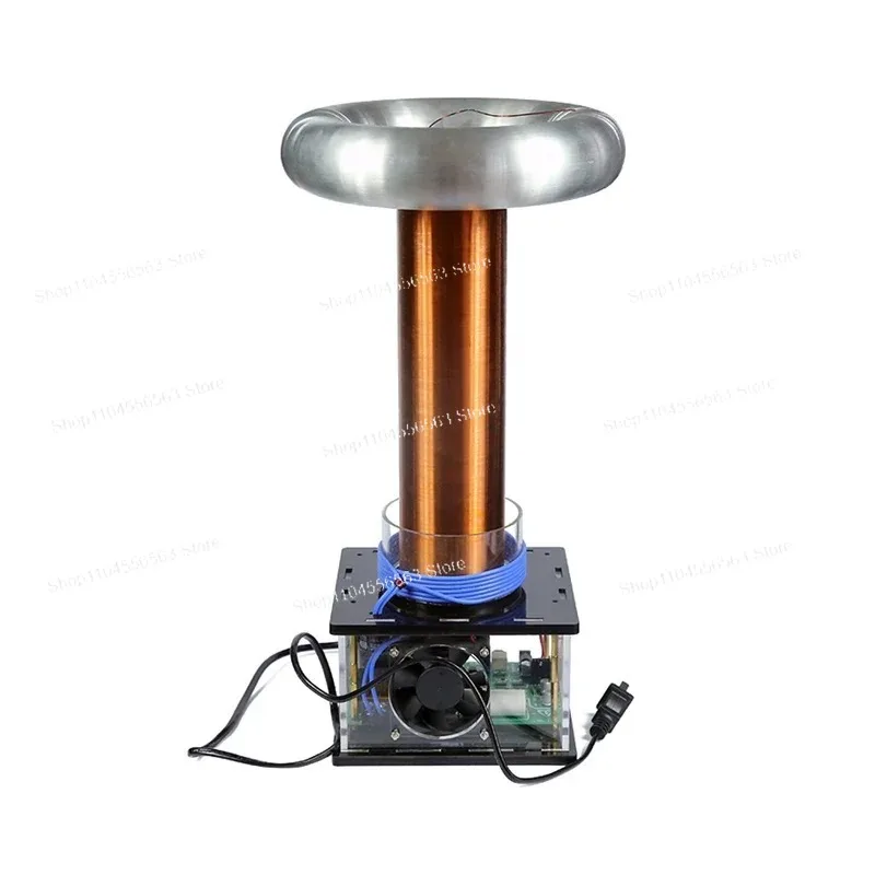 High Voltage Tesla Coil SSTC, Artificial Lightning Music Plasma Speaker DIY Kit, Scientific Experiment Toy