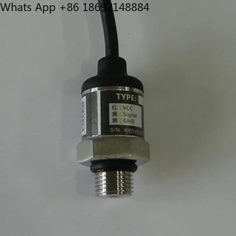 Stainless steel molded case lead type IoT pressure sensor, three-wire 0-1MPa pressure transmitter