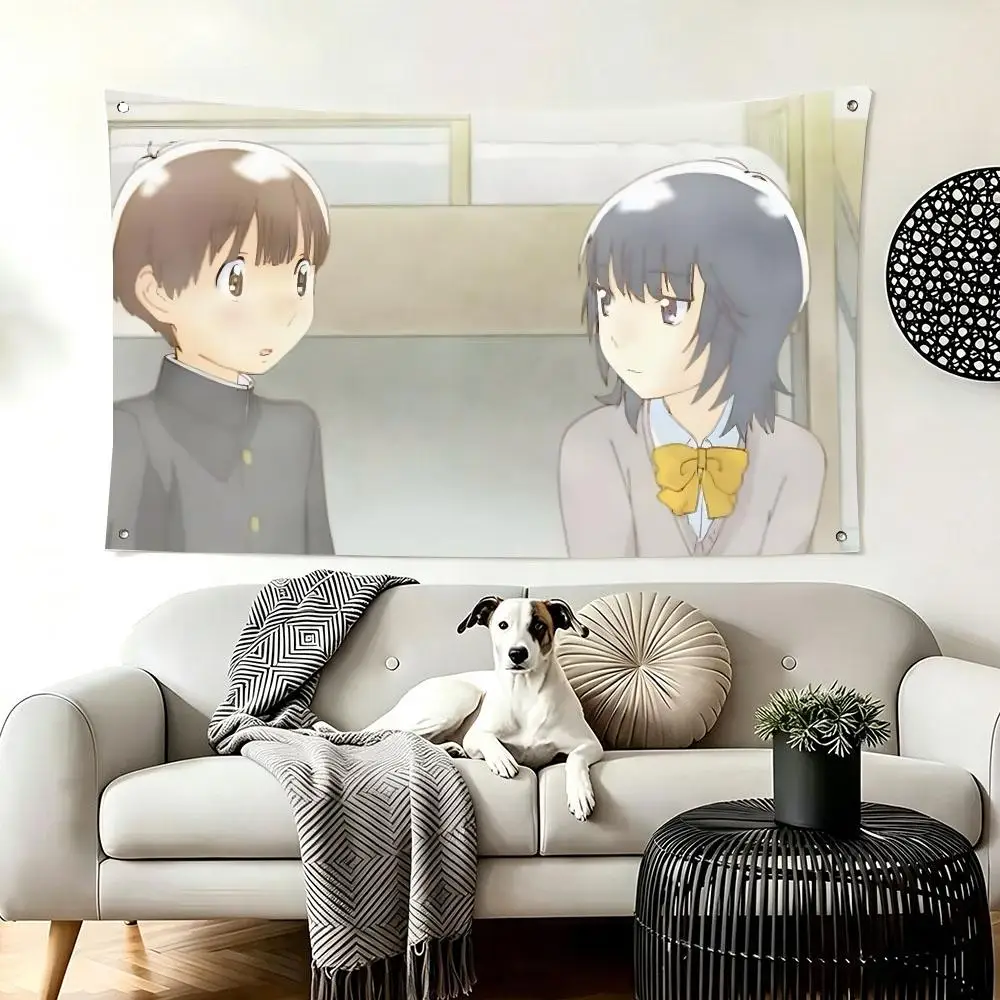 Slice of Life Anime W-Wandering Son Flags  For Living Room Home Dorm Decor Wall Outdoor Camping Party Banner Gifts