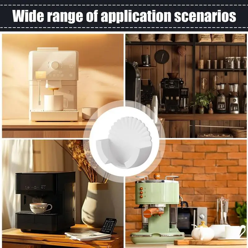 Coffee Portafilter Wall Rack Adhesive Coffee Portafilter Holder Coffee Machine Accessories Portafilter Storage Rack for 51/53/58