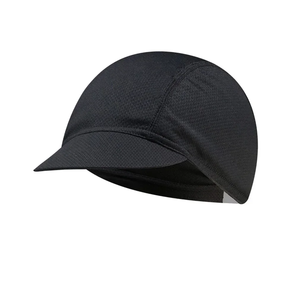 Men Quick-Drying Cycling Hat Bicycle Cap Breathable Mesh Fabrics Riding Hat Outdoor Brim Cap Mountaineering Fishing Running